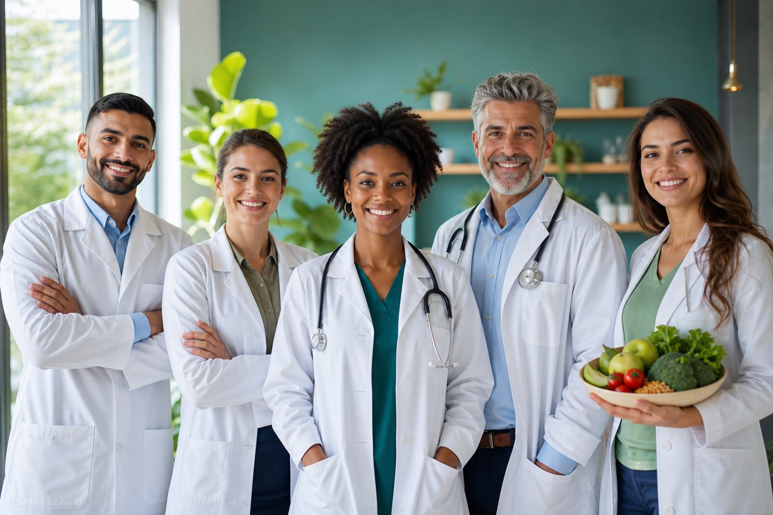 The caring team of Mindful Health Pulses together in the clinic